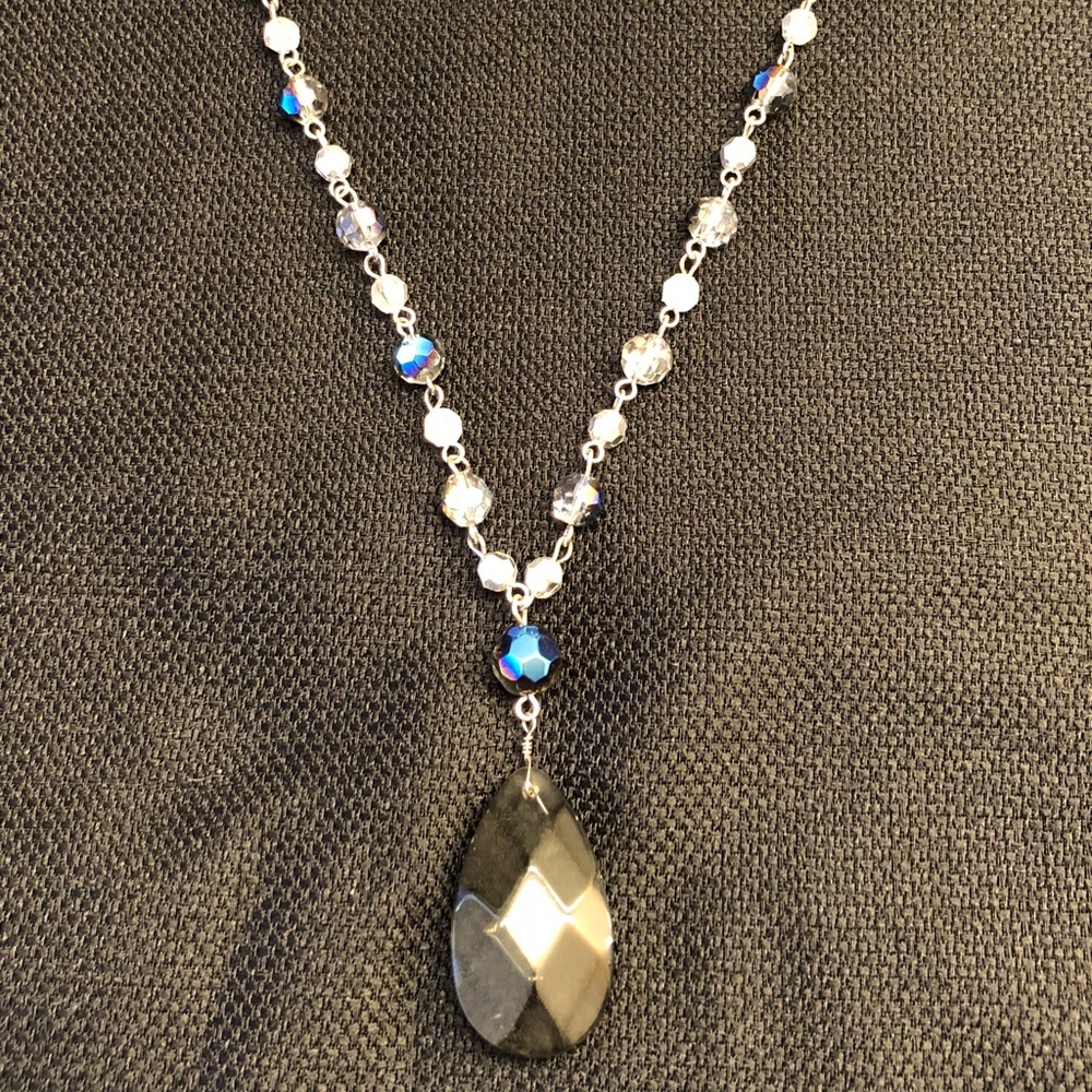Long beaded necklace NWT